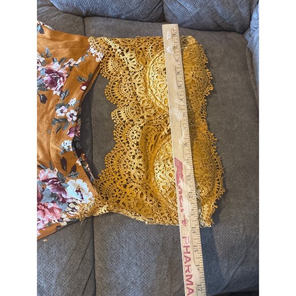 Romantic Floral Maxi Dress Feminine Fairy Sleeveless Beach Whimsy Cottage Core - Picture 6 of 11